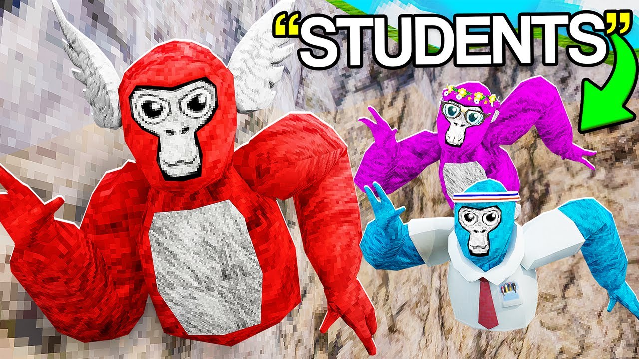 I Snuck Into A SCHOOL’S Gorilla Tag Clan!