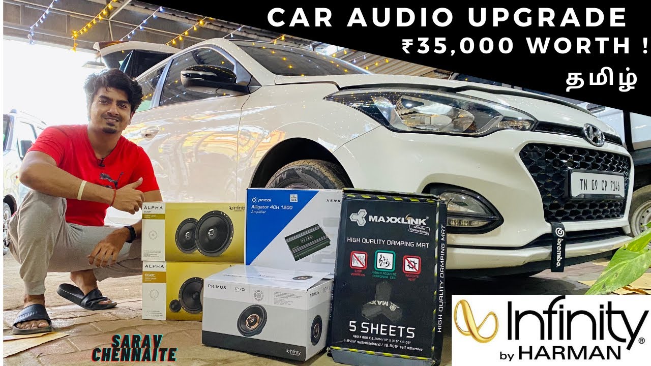 i20 AUDIO UPGRADE WORTH ₹35,000 !! CAR VLOG !! YouTube