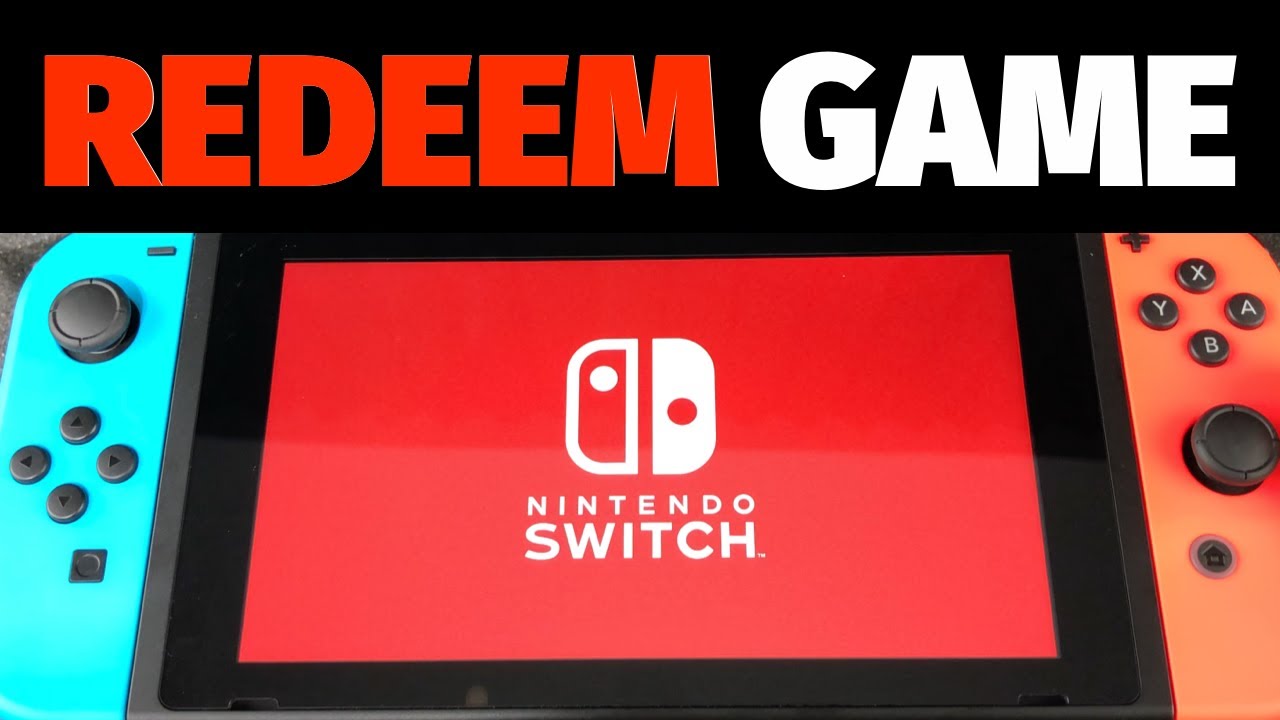 hele dør sand How to Redeem a Game Code on Nintendo Switch - YouTube