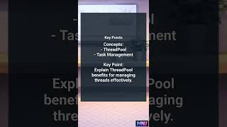Write a program to demonstrate using a ThreadPool for executing multiple tasks concurrently.