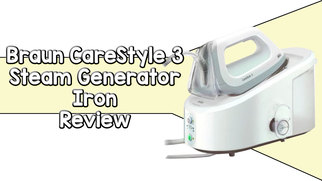 Braun CareStyle 3 Steam Generator Iron Review 