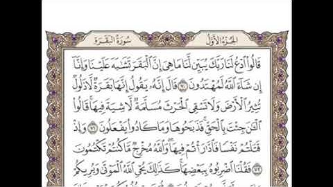 تكرار الوجه الحادي عشر من سورة البقرة كل آية ٣مرات للشيخ وديع اليمني