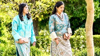 Queen of Bhutan \& Princess Eeuphelma Attended Wedding of Prince Al Hussein Bin Abdullah of Jordan.