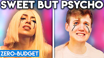 AVA MAX WITH ZERO BUDGET! (Sweet But Psycho PARODY)