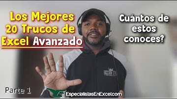 Los 20 Mejores Trucos de Excel Avanzado que toda persona debe saber - Parte 1,