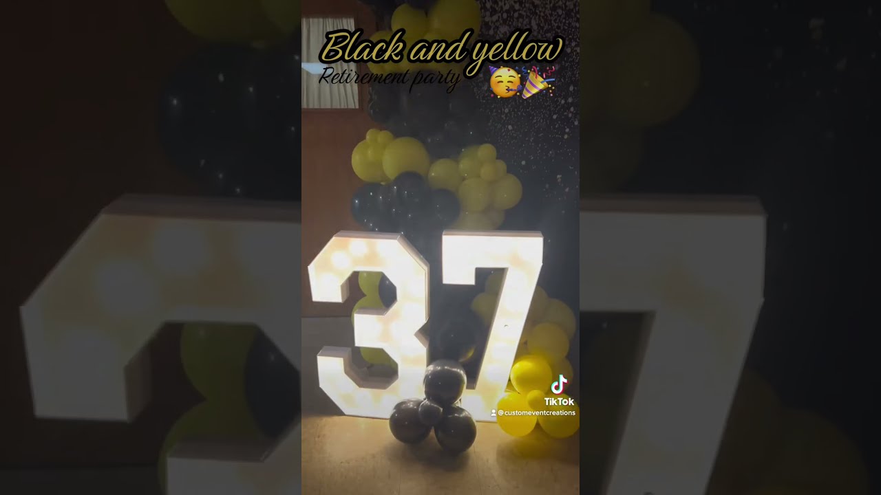 Retirement Party Decor