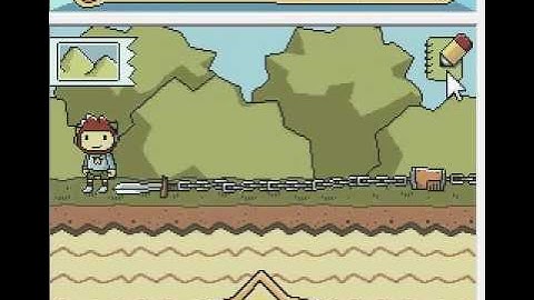 How to make the ultimate Scribblenauts weapon