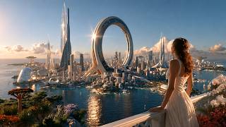 This Futuristic Floating City Looks Impossible! ๐ 1 Hour Sci Fi Ambient Music for Sleep | Year 2500