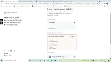 How to set up a Stripe Account