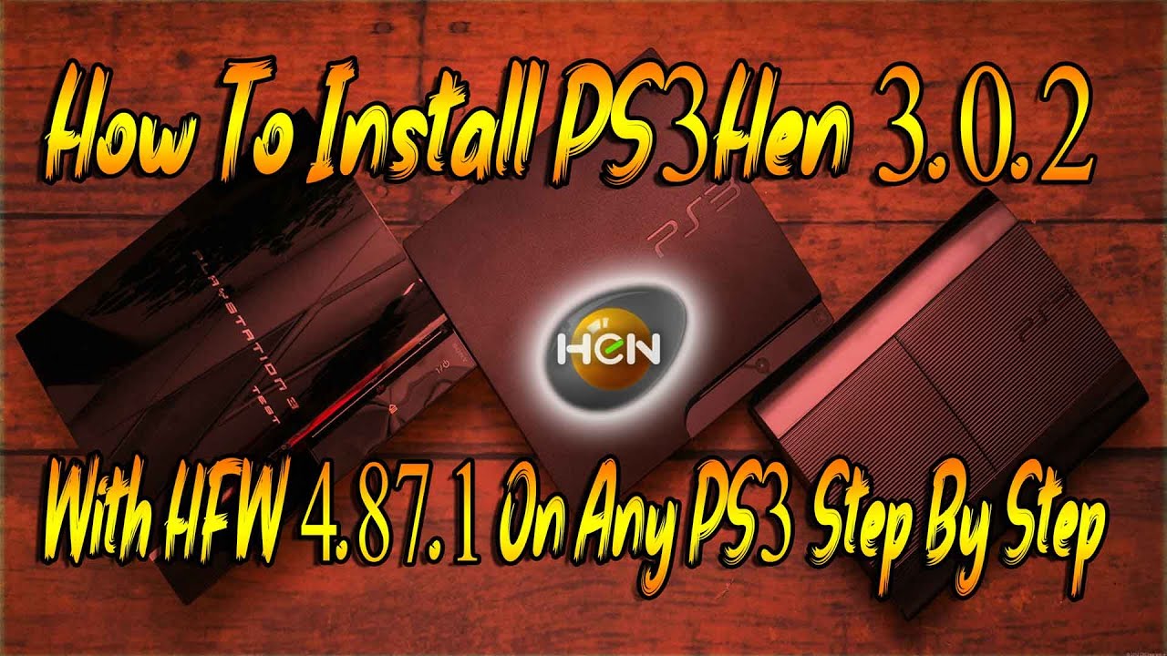PS3HEN - How to install HEN 3.1.0 on HFW 4.89.1 including multiman