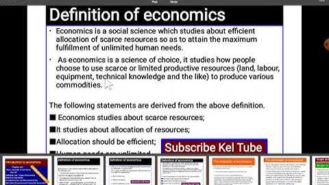 Economics chapter 1 part 1 by afan oromo