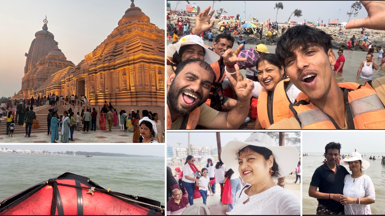  আজ মাঝ সমুদ্রে আমরা !!! এতো সুন্দর দিঘার মন্দির দেখে আমার একি অনুভূতি হলো আজ !!!?? 