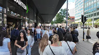 Summer Walk in Stockholm | No Talking, Just City Sounds 🇸🇪