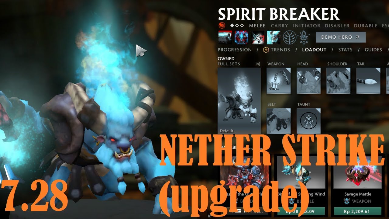 [SPIRIT BREAKER] Update 7.28 Aghanim's Shard (Upgrade)