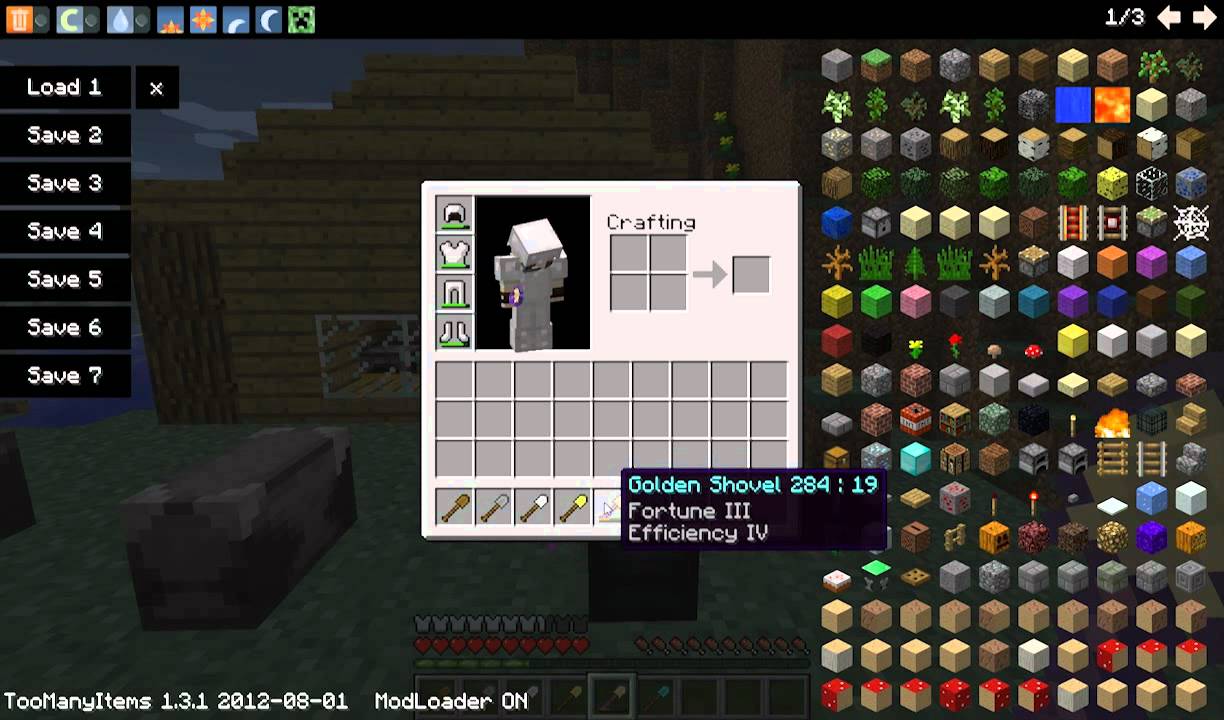 Minecraft Mod: Tool Repair - YouTube