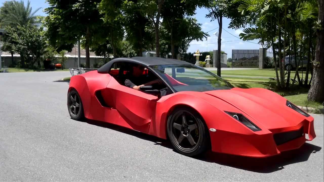 Super Car Made in Thailand รุ่นขุนแผนสุพรรณ - YouTube