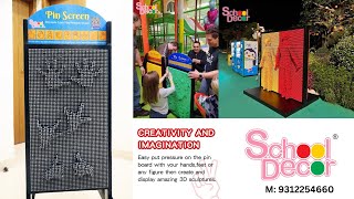 Giant Pin Art Wall Game Pin Wall Clone Box Giant Pin School Decor Made In India