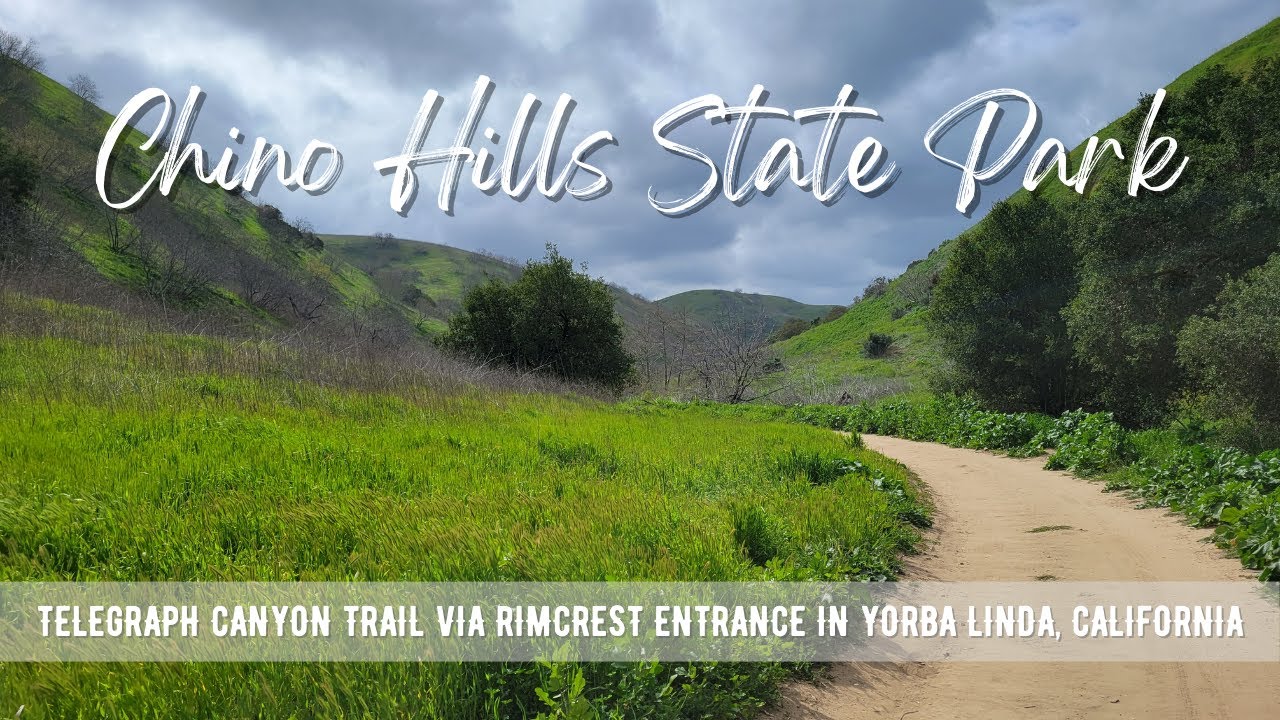 Hiking CALIFORNIA Telegraph Canyon Trail Via Rimcrest Entrance