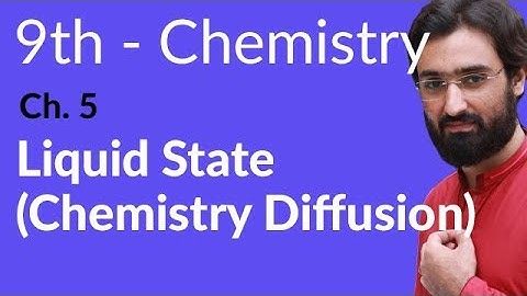 Matric part 1 Chemistry, Chemistry Diffusion - Ch 5- 9th Class Chemistry