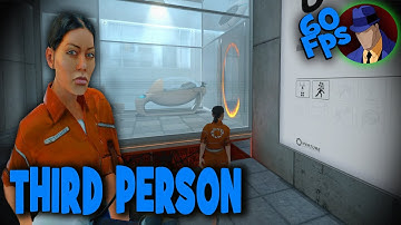 Portal In Third Person - FULL GAME [60FPS ᴴᴰ 1440p] [No Commentary]