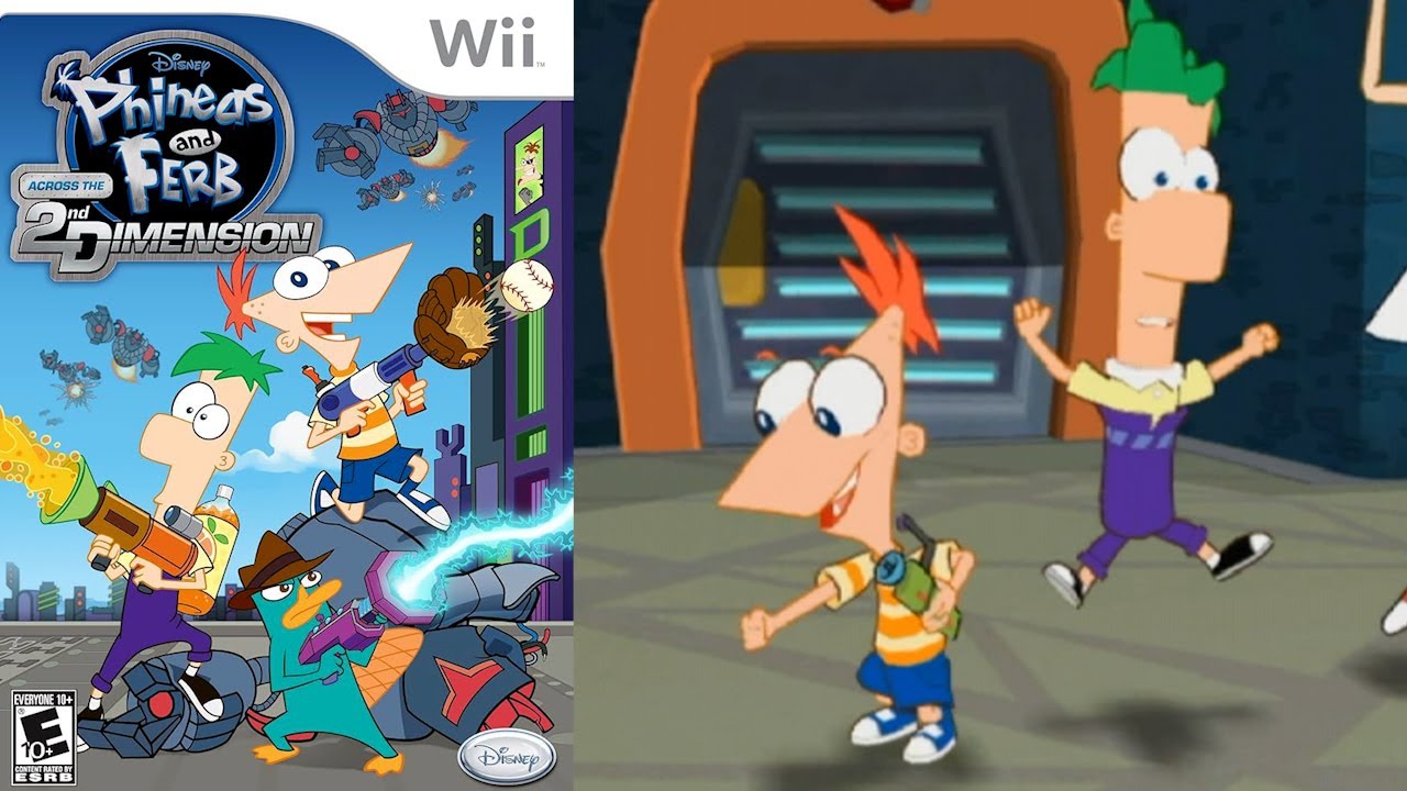 Phineas and Ferb: Across the 2nd Dimension [98] Wii Longplay