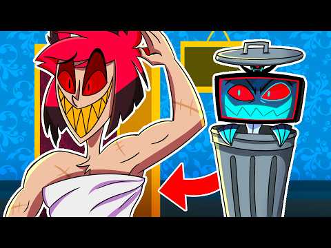 My Crush SPYING ON ME!? in Hazbin Hotel VRChat