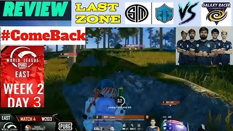 TSM Entity First Chicken Dinner in PMWL EAST | PUBG MOBILE World League 2020