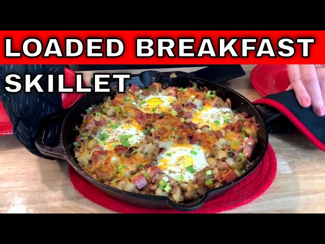 Simple Loaded Breakfast Skillet Recipe - A Few Shortcuts