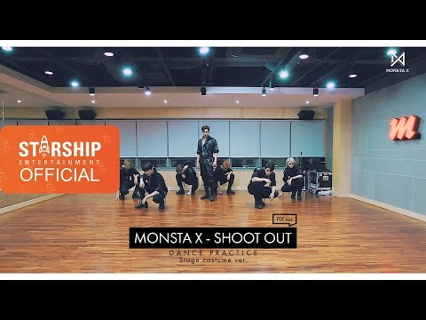 [Dance Practice] 몬스타엑스 (MONSTA X) - 'SHOOT OUT' Stage costume ver. (FIX ver.)