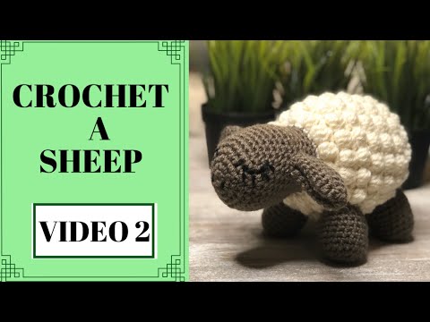 How To Crochet A Sheep Video 2