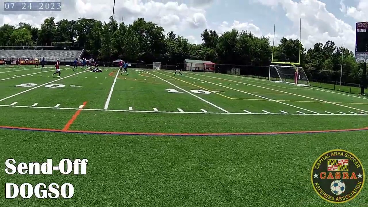 Referee Clips: Management 14 - Counterattack DOGSO - RED CARD