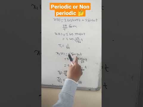 Periodic or nonperiodic