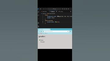 customize radio button in html #coding #programing #html #css #shortvideo