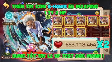Huyền Thoại Hải Tặc - Trên Tay Con S-HAWK E5 MaxPing 1 Tỷ 2 HP, Bung Tất Tay L2 Up Test Sức Mạnh !