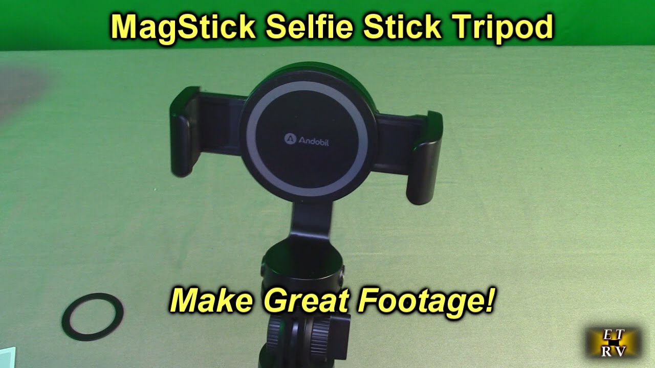 Andobil MagStick Selfie Stick Tripod Extends 12.3