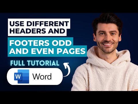 How to Use Different Headers and Footers for Odd and Even Pages in Word [2026 Guide]