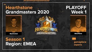 [RU] BoarControl vs SilverName | 2020 Grandmasters Season 1 (19 апреля 2020)