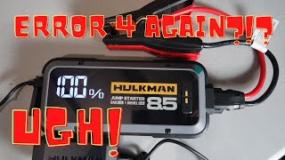 HULKMAN Alpha85 Jump Starter 2000 Amp tool review