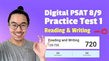 Perfect 720/720 Solved Live: Digital PSAT 8/9, Practice Test 1, Reading & Writing (Bluebook)