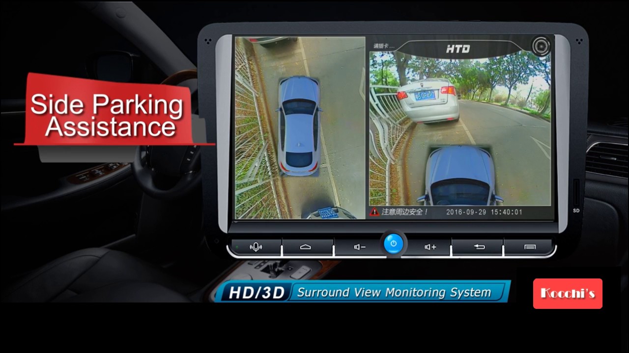 Surround Camera System  Jaguar 360° Camera View