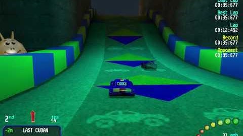 Re-Volt Custom Track Toy World Mayhem by Killer Wheels, Time Trial Lap
