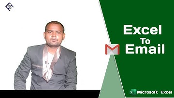 How to Send Email from Excel || Fully Dynamic Emails from Excel with a SINGLE FORMULA!|| by Hari Sir