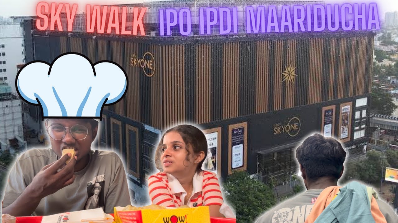 Skyone food court kulla cockroach 🪳aa😱 | Evloo cheap rate ku popcorn worthuu🤤❤️