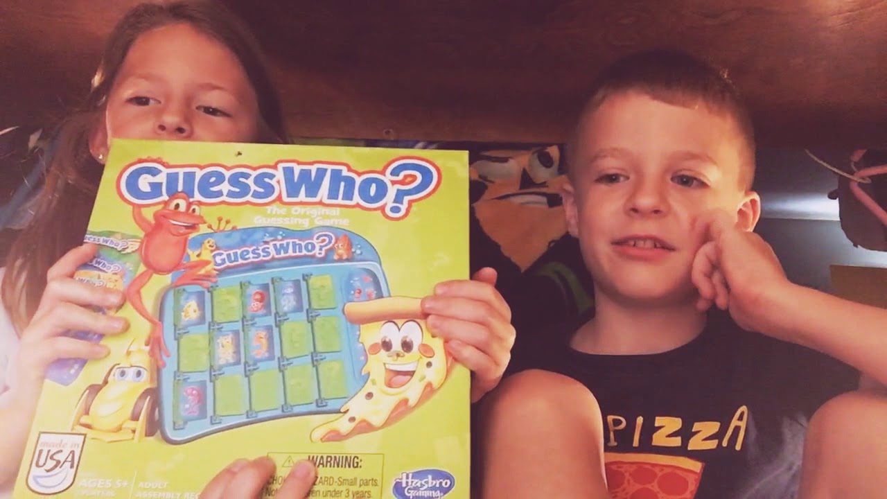 The. Guess who game. YouTube