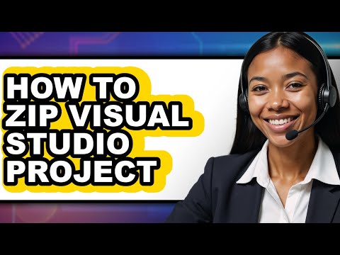 How to Zip Visual Studio Project (only Way)