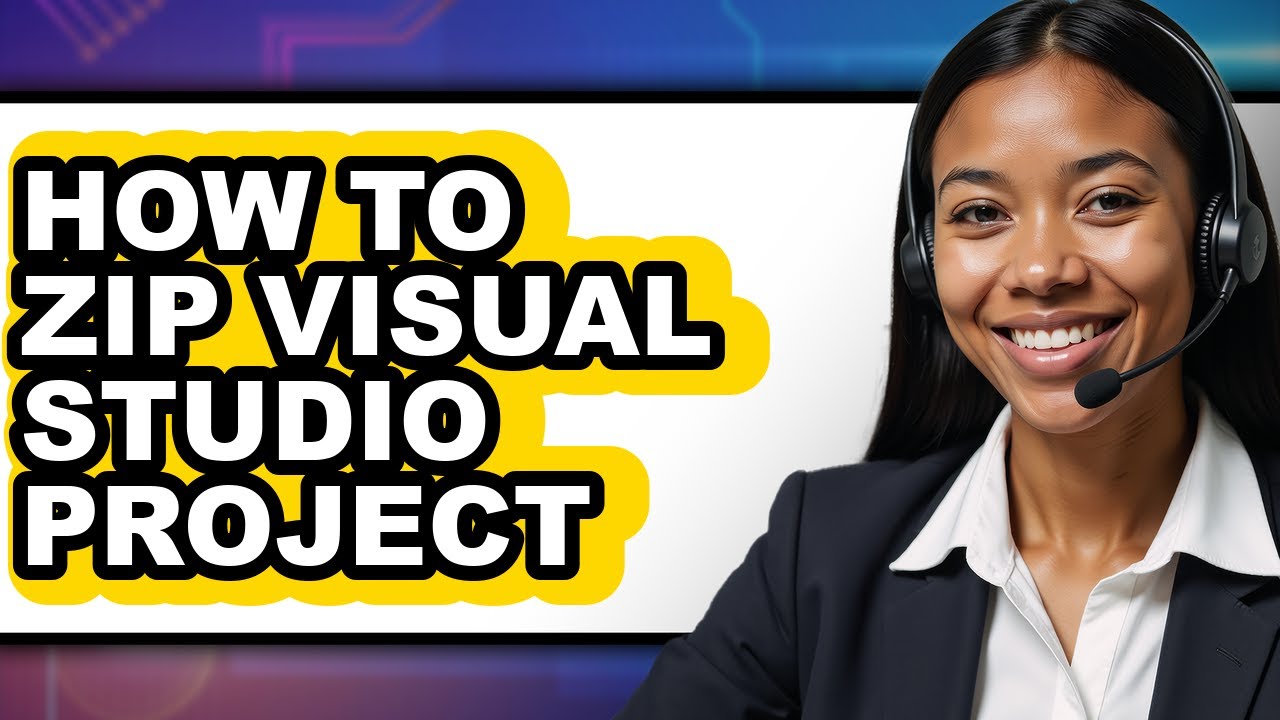 How to Zip Visual Studio Project (only Way) - YouTube