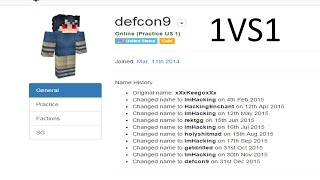 1vs1 Series ||  ImHacking / defcon9 || G0D PVP