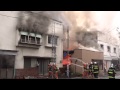 福岡県筑紫野市湯町一丁目における火災の模様1/4【2014-1-22】Fire fighting