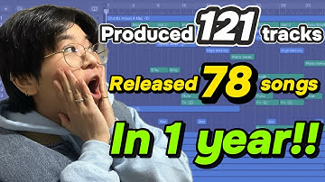 121 Tracks, 78 Releases: My Creative Process and Lessons in Last Year