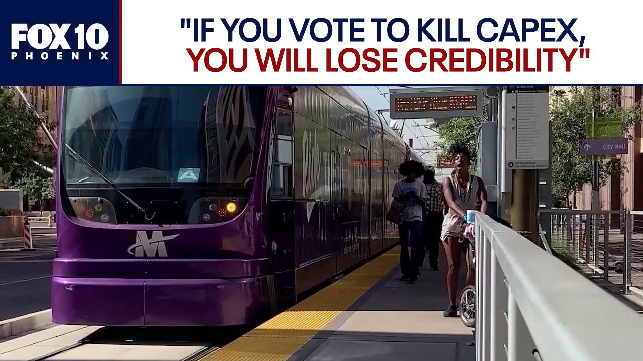 Light rail: Phoenix City Council votes against capitol expansion | FOX 10 Phoenix